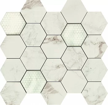 Majestic Hexagon Imperial Pearl 34x36