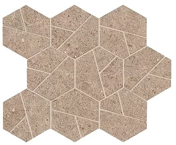 Boost Stone Clay Mosaico Hex 25x28.5