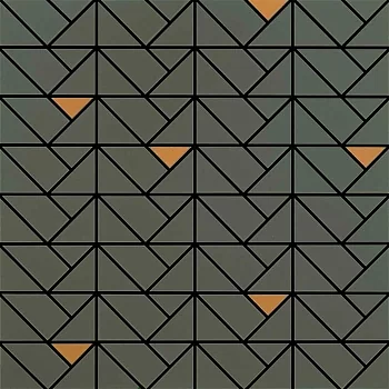 Eclettica Mosaico Taupe Bronze 40x40