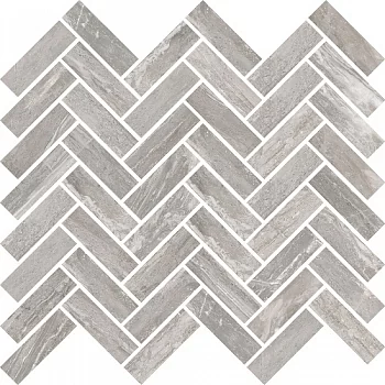 Sensi Mosaico Chevron Arabesque Silver 30x30
