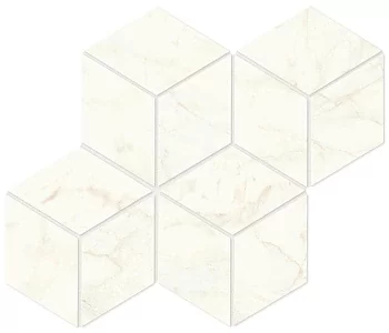 Marvel Shine Calacatta Delicato Mosaico Esagono Lapp 30x35