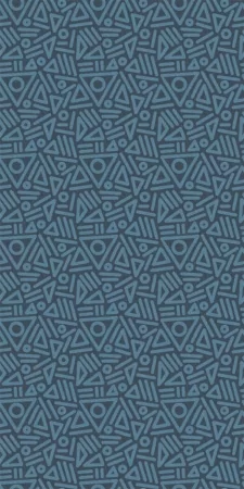 Wide and Style Tribe Blue 160x320