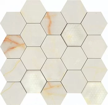 Мозаика Majestic Hexagon Onyx 34x36