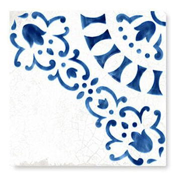 WOW Blanc Et Bleu Antique Decor 1 18.5x18.5 / Вов
 Бланк Ет Блеу Антике Декор 1 18.5x18.5 