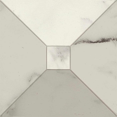 Marazzi Allmarble Tozzetto Statuario 3D Lux 15x15 / Марацци Оллмарбл Тоццетто Статуарио 3D Люкс 15x15 