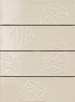 Декор Brick Glossy Grey Dec 4 10x30