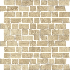 Italon Charme Advance Mosaico Travertino Romano Raw 30x30 / Италон Шарм Эдванс Мосаико Травертино Романо Роу 30x30 