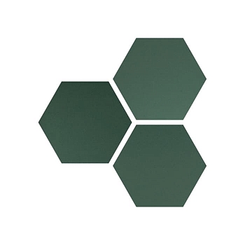Напольная Six Hexa Green 14x16
