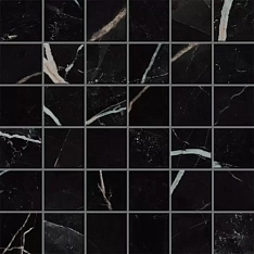 Atlas Concorde Rus Empire Mosaic Calacatta Black 30x30 / Атлас Конкорд Рус Эмпайр Мозаик Калакатта Блэк 30x30 