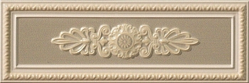 Декор Lirica Tortora Decorato Cornice 10x30