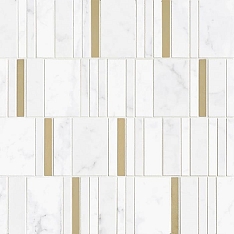 Marazzi Allmarble Wall Mosaico Altissimo Barcode Lux 40x40 / Марацци Оллмарбл Волл Мосаико Альтиссимо Баркоде Люкс 40x40 