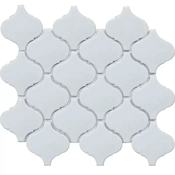 Starmosaic Homework Mosaico Latern White Glossy 24.6x28 / Стармосаик
 Хомеворк
 Мосаико Латерн
 Уайт Глоссы 24.6x28 