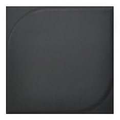 WOW Essential Leaf L Black Matt 25x25 / Вов
 Ессентиал Леаф Л Блэк Матт 25x25 