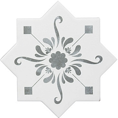 Cevica Becolors Star Dec. Stencil Grey 13.25x13.25 / Цевика Веколорс Стар Дек. Стенсил Грей 13.25x13.25 