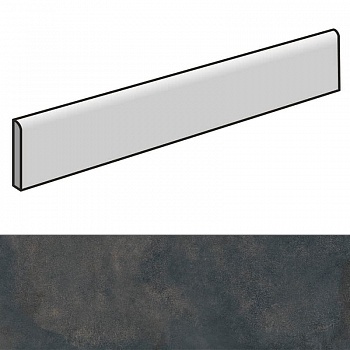 ABK Blend Concrete Battiscopa Iron 5.5x120 / Абк
 Блэнд Конкрете Плитнус Айрон 5.5x120 