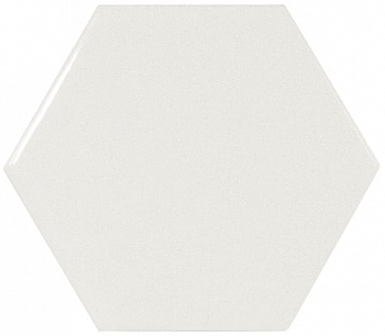 Настенная Scale Hexagon White 10.7x12.4