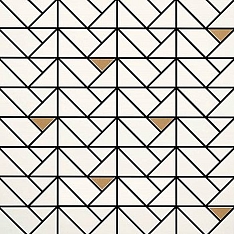 Marazzi Eclettica Mosaico Cream Bronze 40x40 / Марацци Эклетика Мосаико Крим Бронз 40x40 