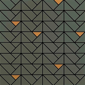 Мозаика Eclettica Mosaico Taupe Bronze 40x40
