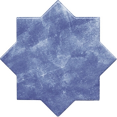 Cevica Becolors Star Electric Blue 13.25x13.25 / Цевика Веколорс Стар Электрик Блю 13.25x13.25 