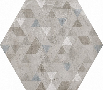 Напольная Urban Hexagon Forest Silver 25.4x29.2