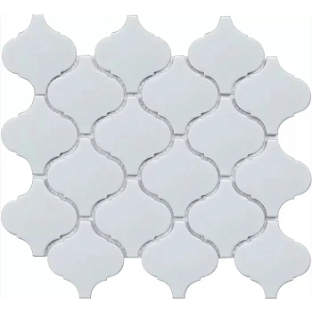 Starmosaic Homework Mosaico Latern White Matt 24.6x28 / Стармосаик
 Хомеворк
 Мосаико Латерн
 Уайт Матт 24.6x28 