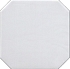 Octagon Blanco Mate 20x20