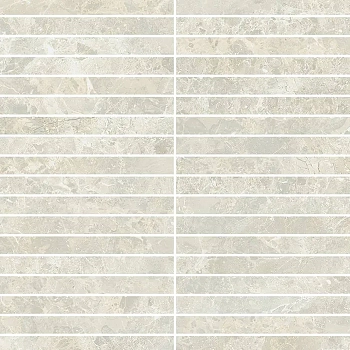 Coliseum Da Vinci Mosaico Strip White 30x30 / Колизеум Да Винчи
 Мосаико Стрип Уайт 30x30 
