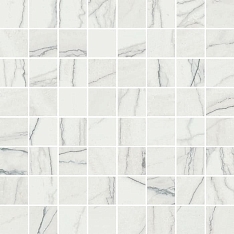 Italon Charme Advance Mosaico Platinum White Lux 29.2x29.2 / Италон Шарм Эдванс Мосаико Платинум Уайт Люкс 29.2x29.2 