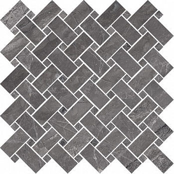 Мозаика Supreme Mosaico Kadi Charcoal Lev 30x30