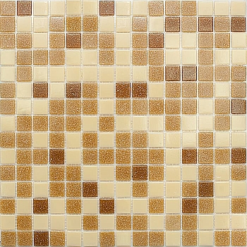 Мозаика Econom MIX3 коричневый (сетка) 32.7x32.7