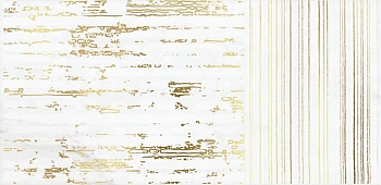 Brennero Venus Decor Lumia Gold White Lapp Rett 30x60 / Бреннеро Венус Декор Люмиа Голд Уайт Лапп Рет 30x60 
