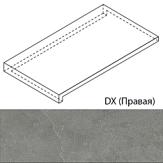 Italon Materia Scalino Carbonio 33x160 dx / Италон Материя Скалино Карбонио 33x160 Дкс
 