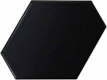 Настенная Scale Benzene Black Matt 10.8x12.4
