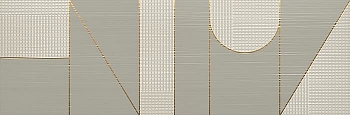 Декор Element Silk Inserto Titanio 25x75