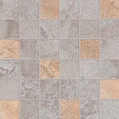 ABK Alpes Raw Mosaico Glamour Grey 30x30 / Абк
 Алпес Роу Мосаико Гламур Грей 30x30 