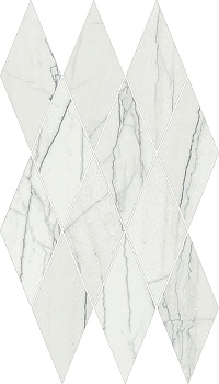 Italon Charme Advance Mosaico Diamond Platinum White 28x48 / Италон Шарм Эдванс Мосаико Диамонд Платинум Уайт 28x48 