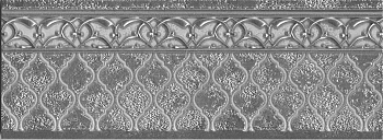 Aparici Alhambra Silver Zocalo 11x29.75 / Апаричи Альхамбра Сильвер Цокало 11x29.75 